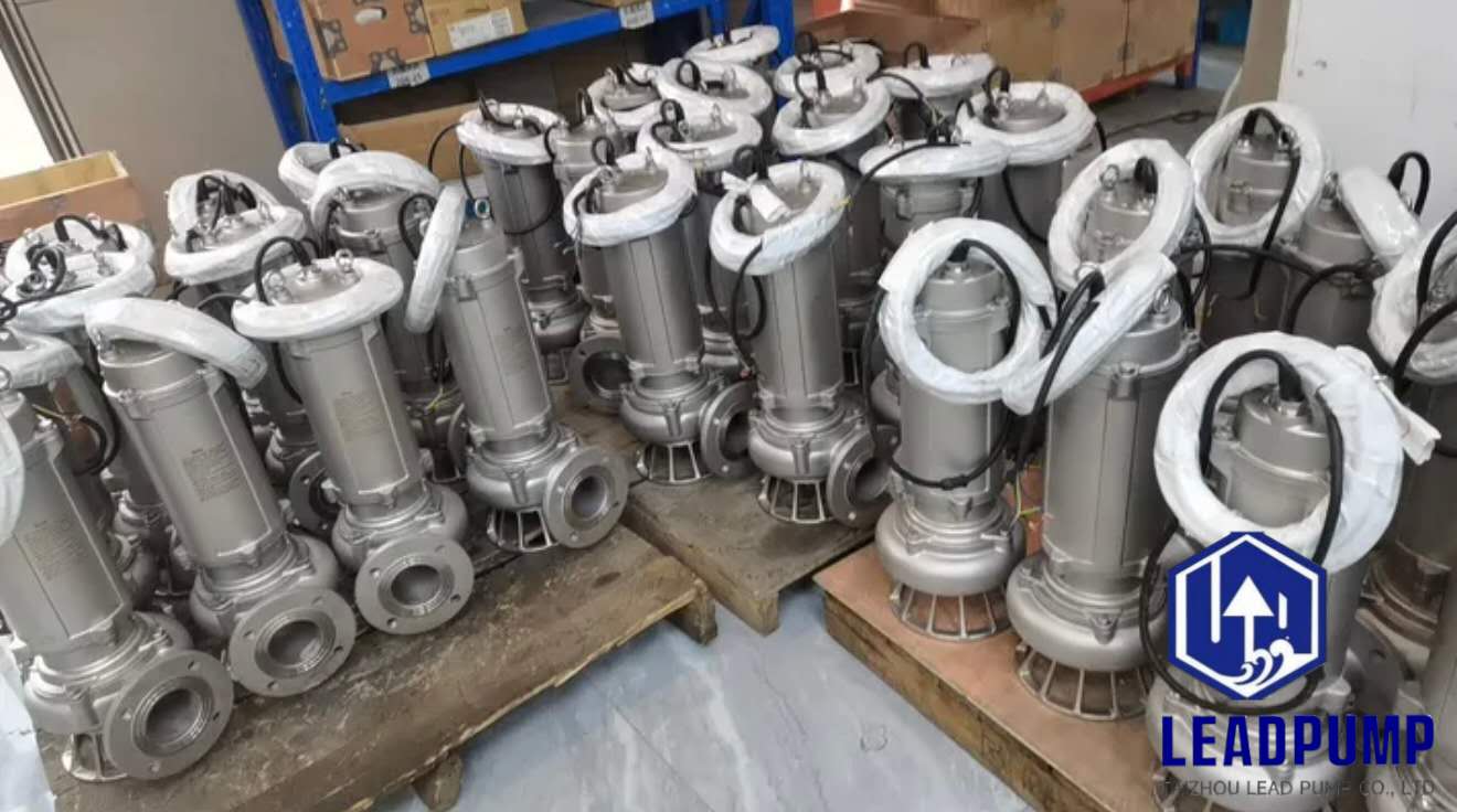 Bơm nước thải cấp thực phẩm SS 316 được chế tạo tùy chỉnh 80WQ40-16-4 Tăng cường an toàn và hiệu quả cho khách hàng toàn cầu