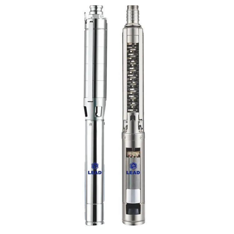 Hướng dẫn sử dụng máy bơm chìm năng lượng mặt trời công suất cao 6 inch: Bộ truyền động kép AC/DC dòng 6SP