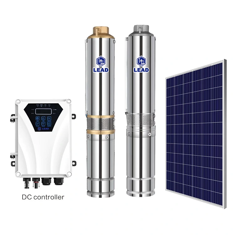Máy bơm nước mặt trời 3 inch với bánh công tác nhựa