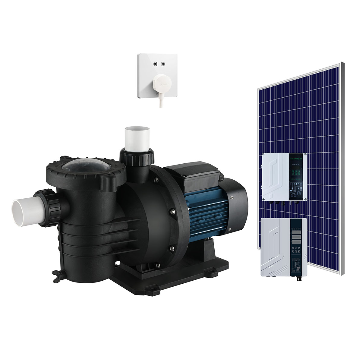 AC DC Hybrid Solar Pump