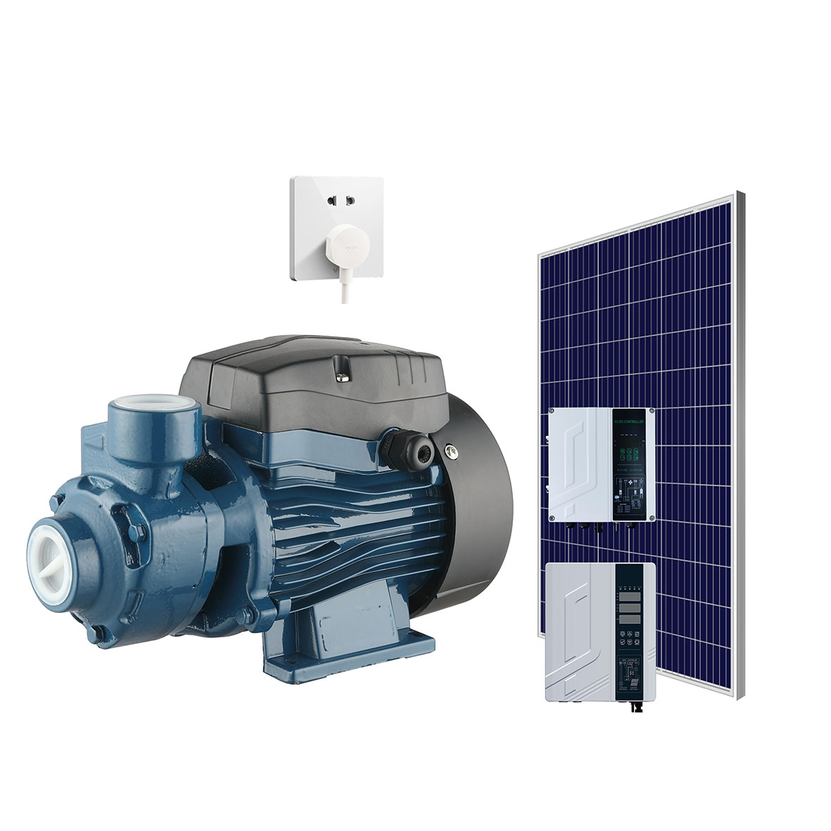 Máy bơm nước mặt trời ngoại vi không chổi than